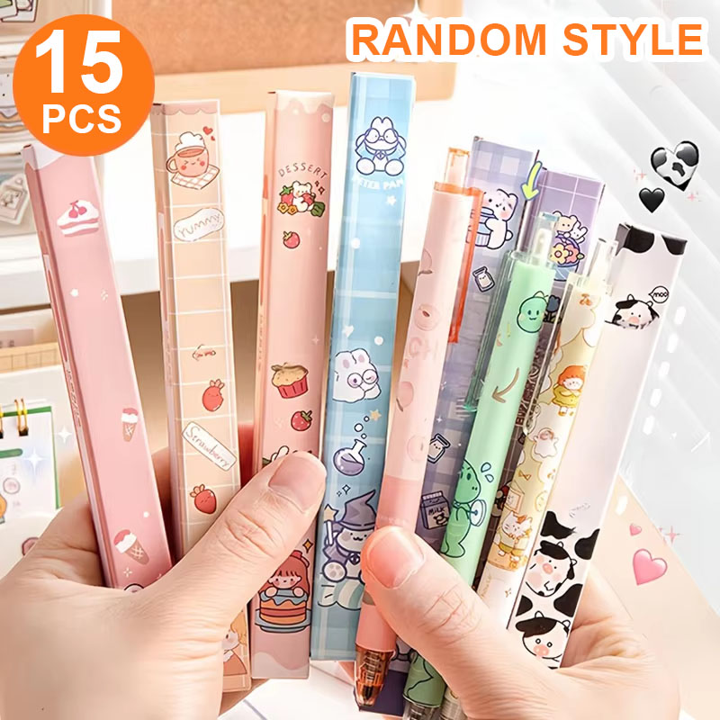 Stationery Supplies Business - 15 Tekli Jel Kalem Kör Kutuda,