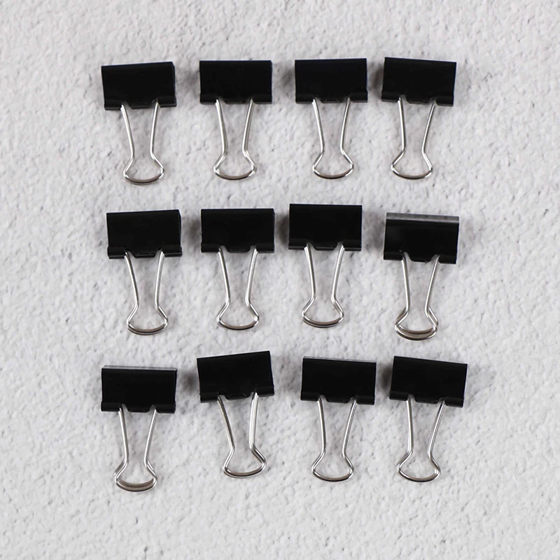 Binder Clip Assorted - 10-20 adet Ataş 19/25mm Katlanır Metal