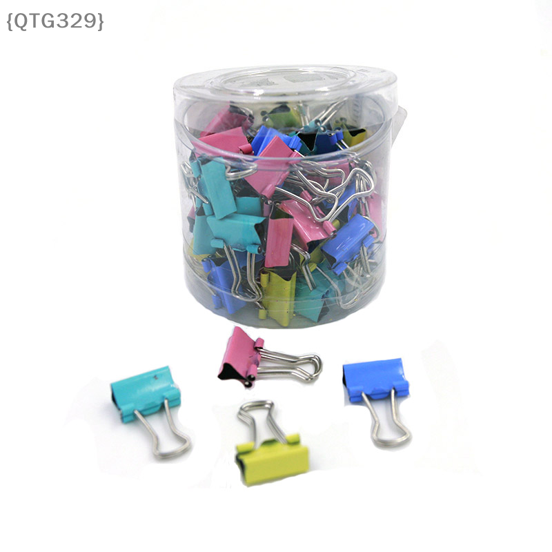 Binder Clip Assorted - 【F2-QT329】60 Adet Çeşitli Mini Metal Dosya