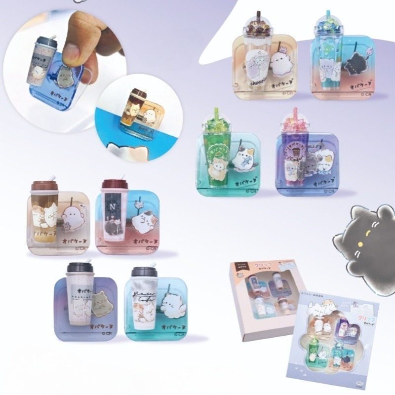 Binder Clip Assorted - Karikatür Kağıt Klipsi Taşınabilir Cilt Klipsi
