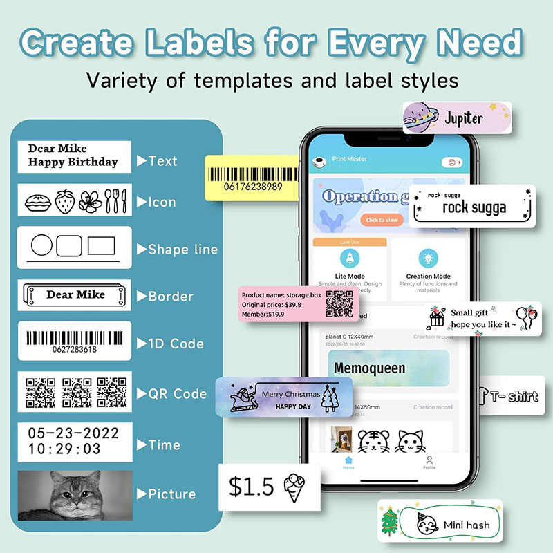 P15 Etiket Yazıcı Etiketi 12*4 - Label Printer Tape incelemesi ve fiyatı