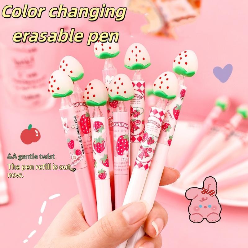 Çilek Tasarımlı Silinebilir Je - Gel Ink Pen Set incelemesi ve fiyatı