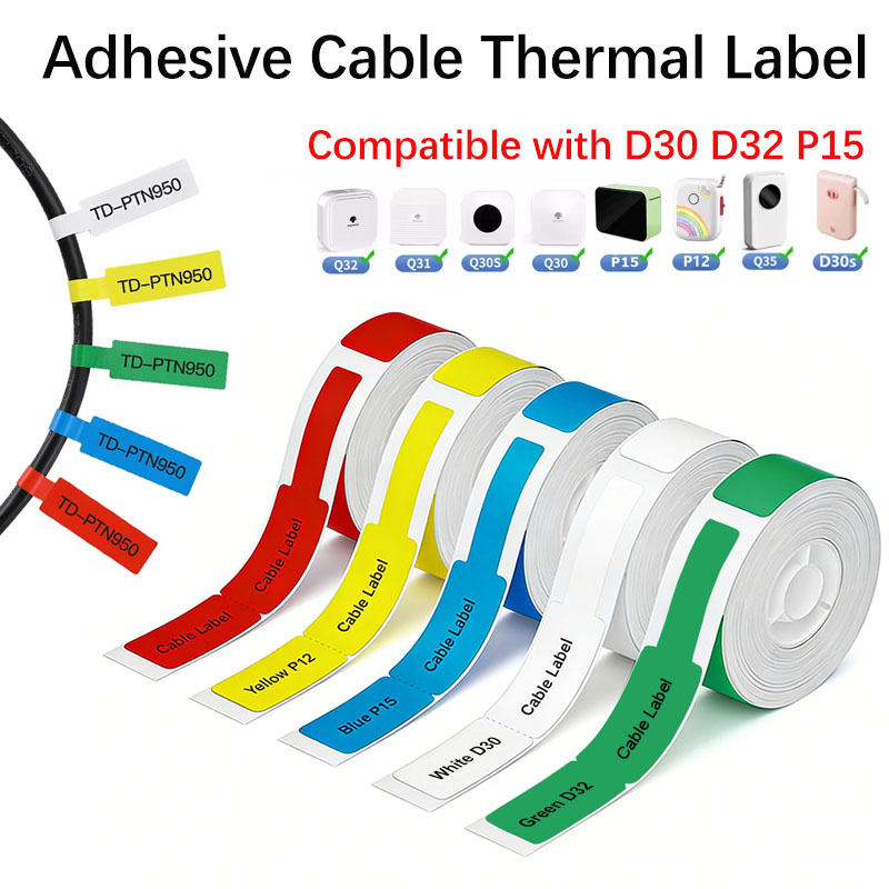 12*109mm Kablo Termal Etiket Ç - Label Printer Tape incelemesi ve fiyatı