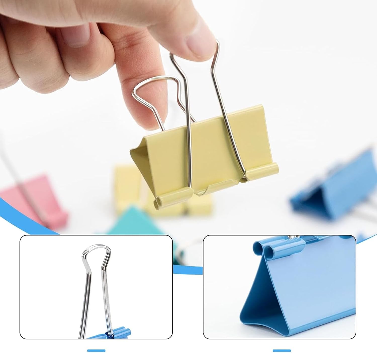 Katlanır Klipsler, 40 Adet Ata - Binder Clip Assorted incelemesi ve fiyatı