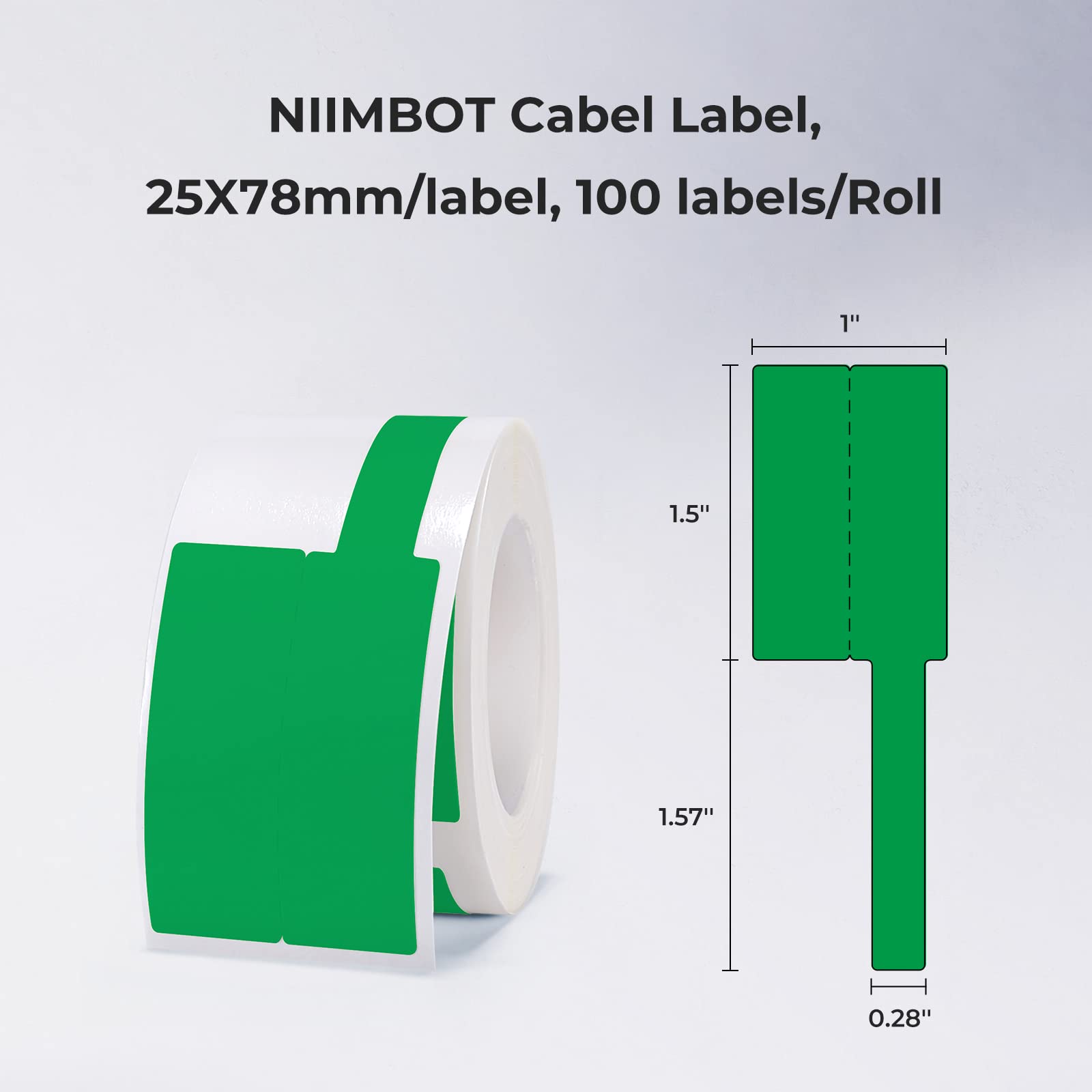 Niimbot Renkli Kablo Etiketi S - Label Printer Tape incelemesi ve fiyatı
