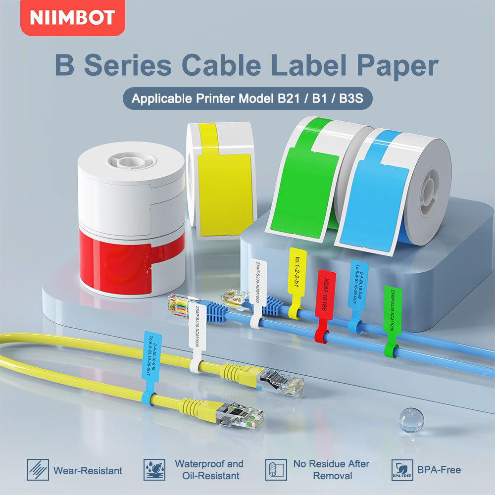 Niimbot Kablo Etiketi Taşınabi - Label Printer Tape incelemesi ve fiyatı