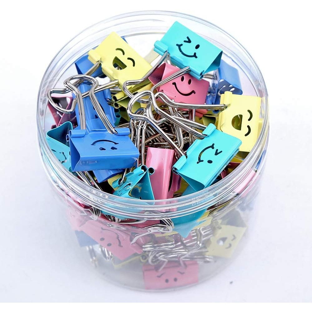 80 Adet Çeşitli Ataş, Sevimli  - Binder Clip Assorted incelemesi ve fiyatı