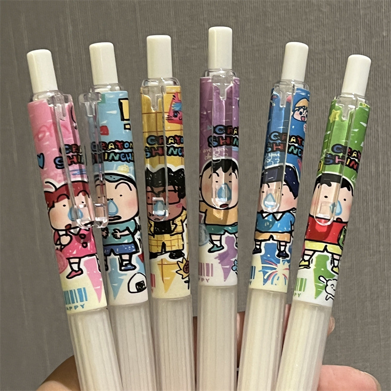 6 adet Crayon Shin-chan Öğrenc - Gel Ink Pen Set incelemesi ve fiyatı